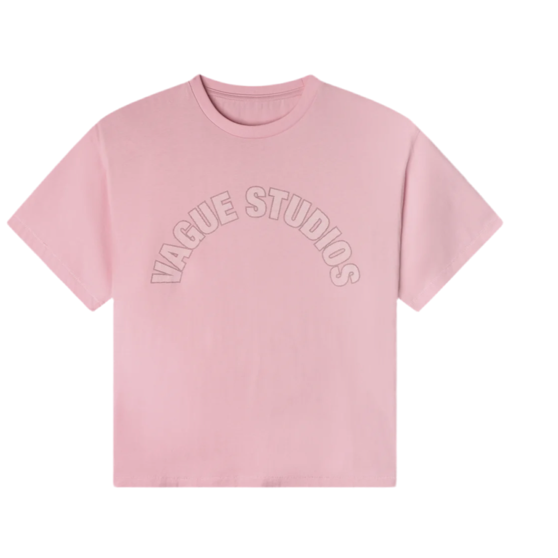 VAGUE STUDIOS COLLEGIATE TEE PINK