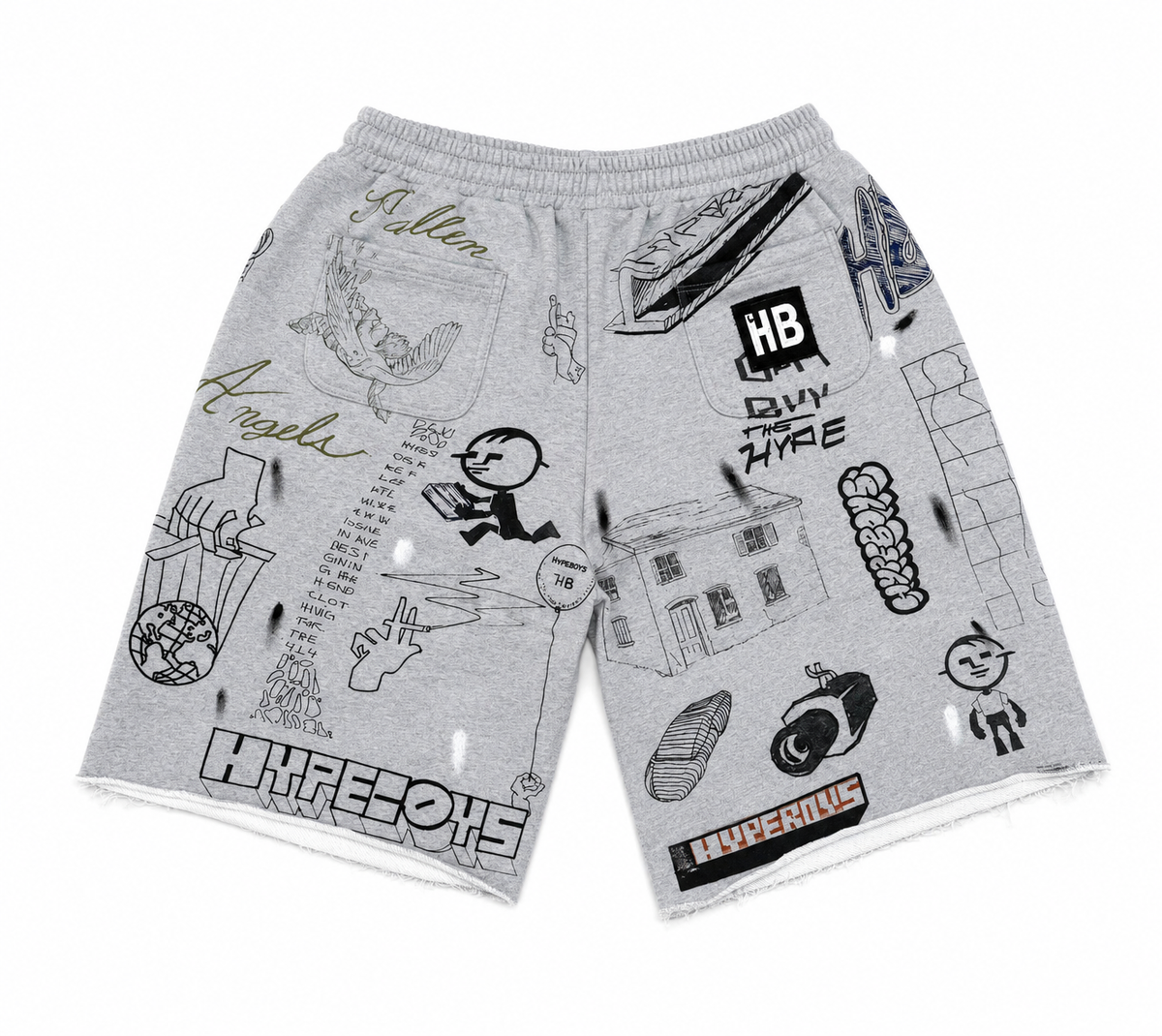 HYPEBOYS GRAFFITI SHORTS