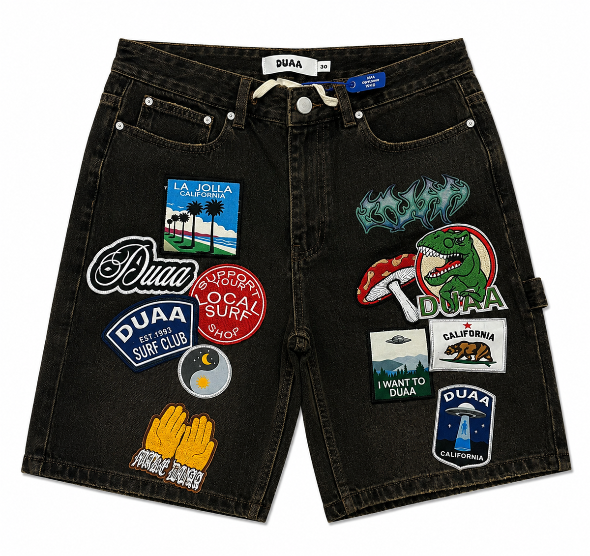 DUAA PARK BROWN SHORT