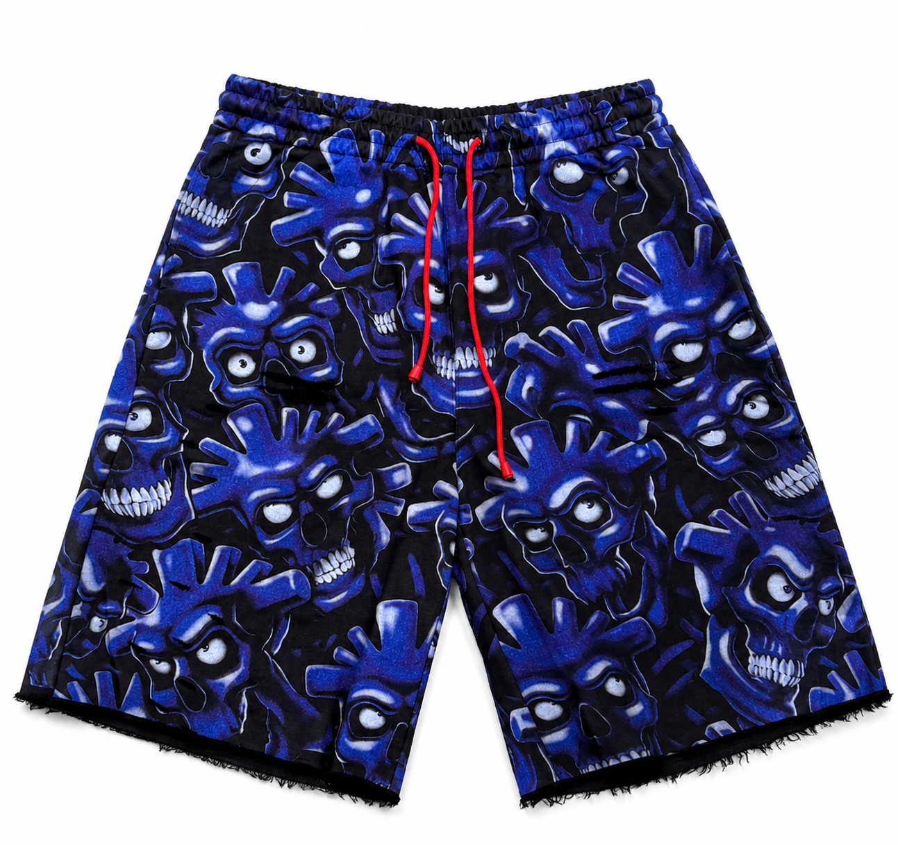 Vertabrae Skull Camo Shorts