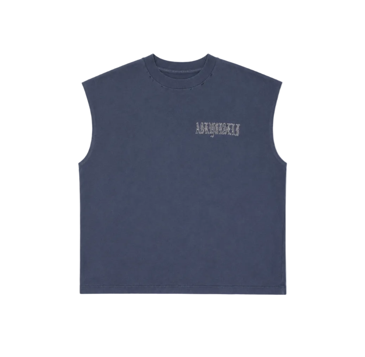 ASKYURSELF RAW PARENTAL TANK NAVY