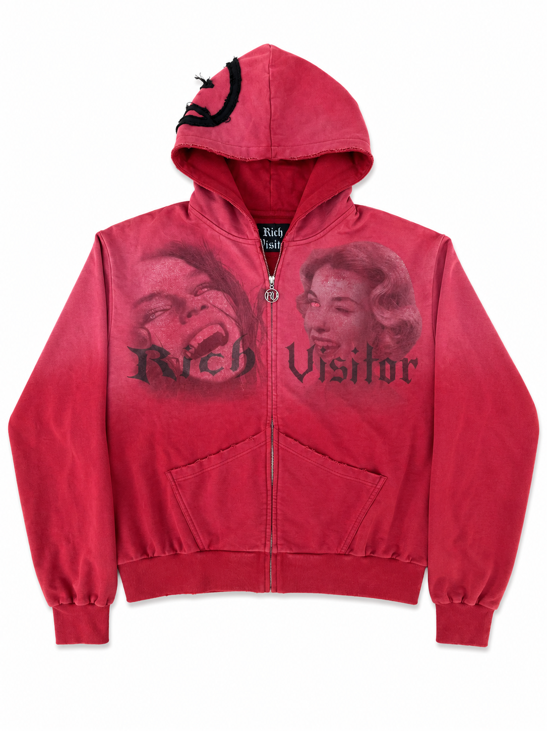 Rich Visitor Faded Memories Jacket Red