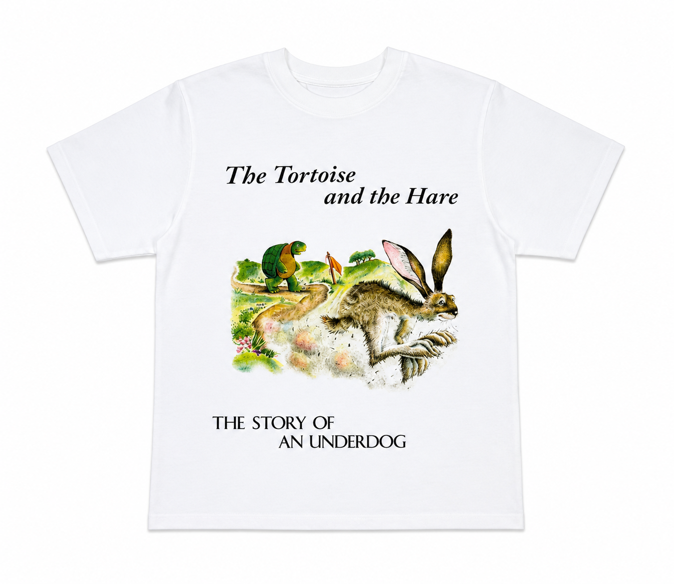 UNDERDOG Story Shirt White