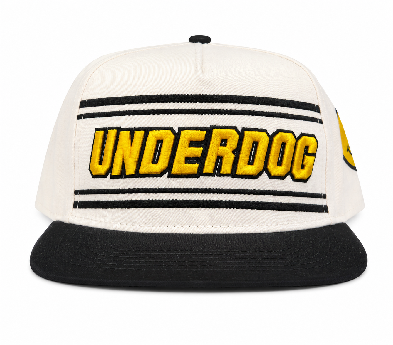 UNDERDOG Smiley Hat Cream/Black