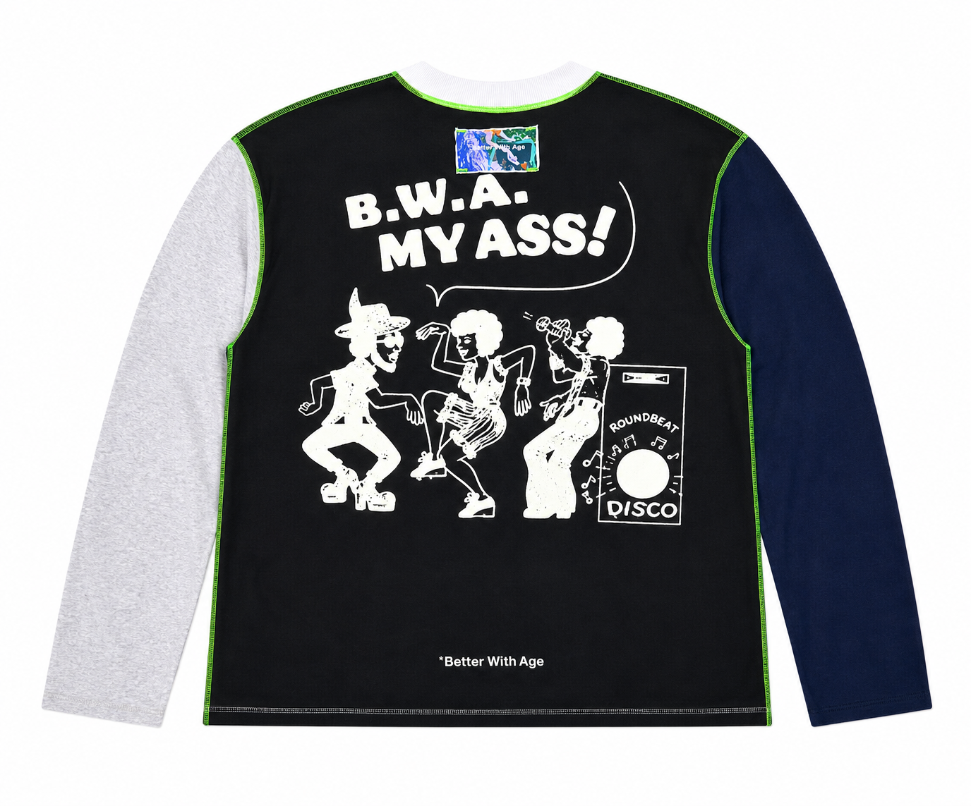 Better with Age Dammit Reversible Long Sleeved T-Shirt