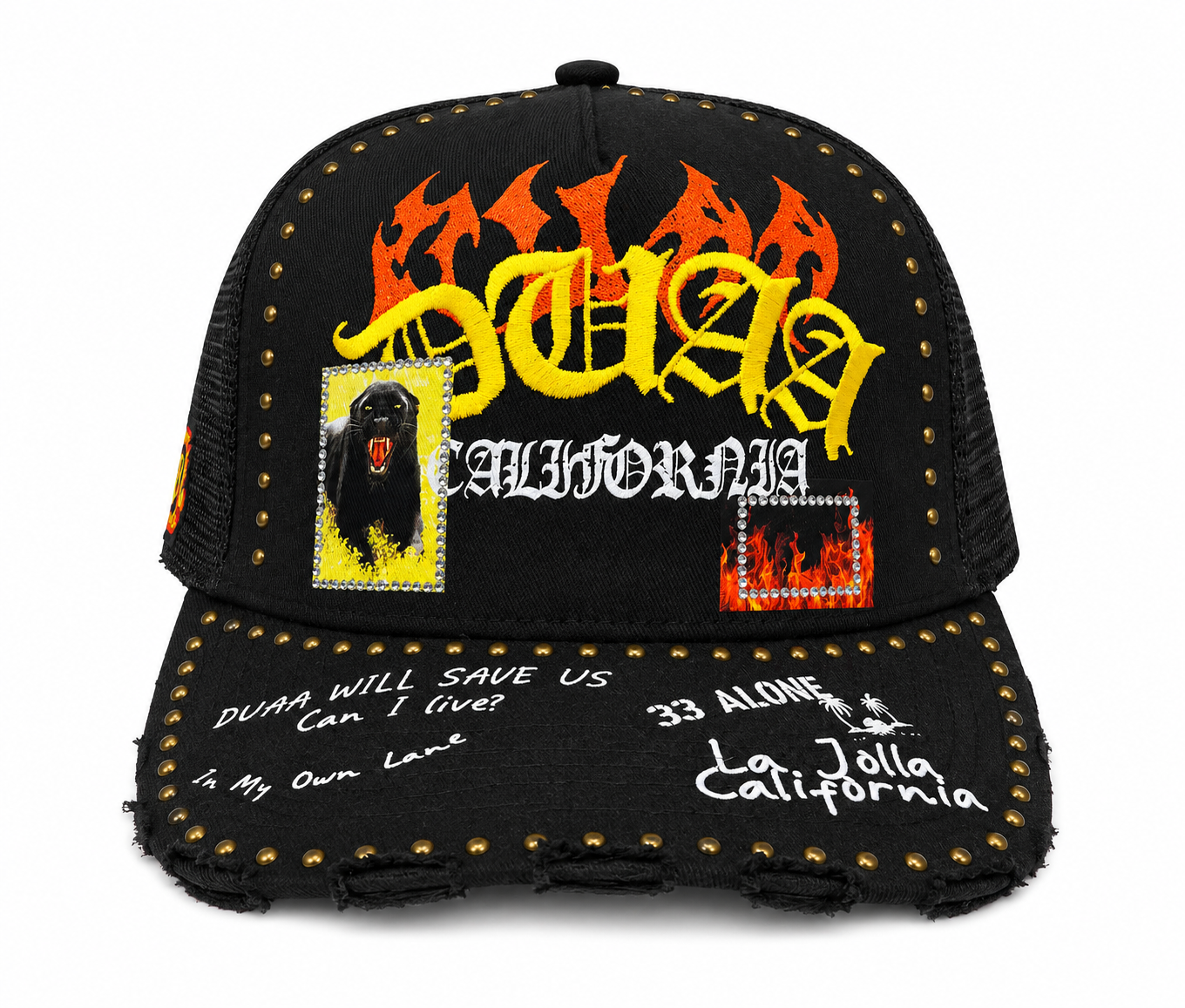 DUAA STONE HAT BLACK