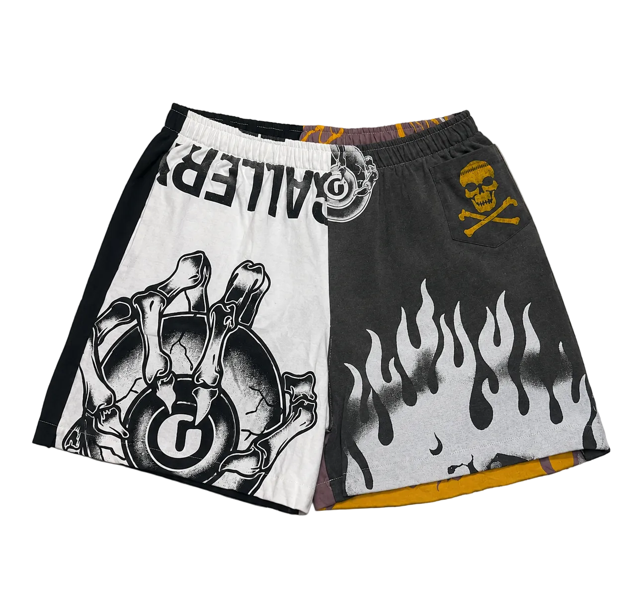 GALLERY DEPT Two Faced Zuma Shorts Multi
