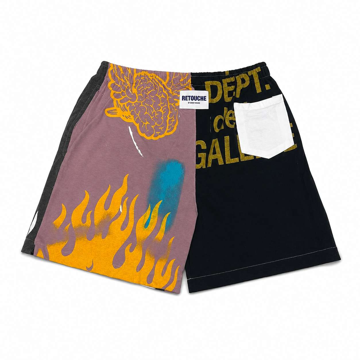 GALLERY DEPT Two Faced Zuma Shorts Multi