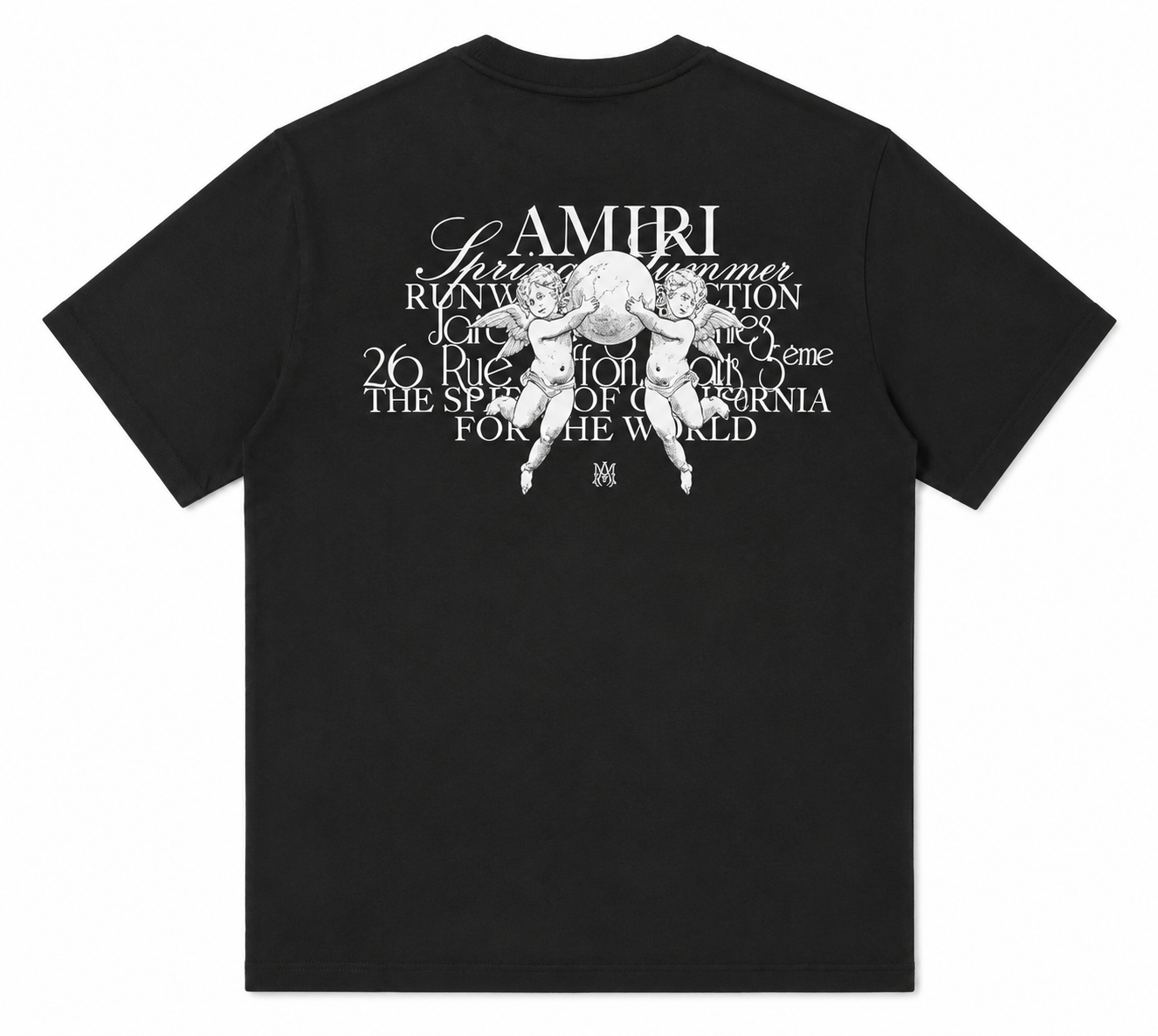 AMIRI Black Cherub Black