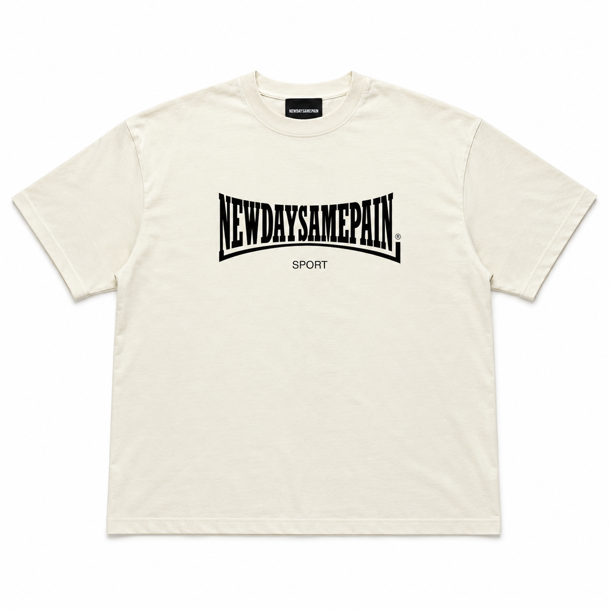 NEW DAY SAME PAIN SPORT TEE WHT