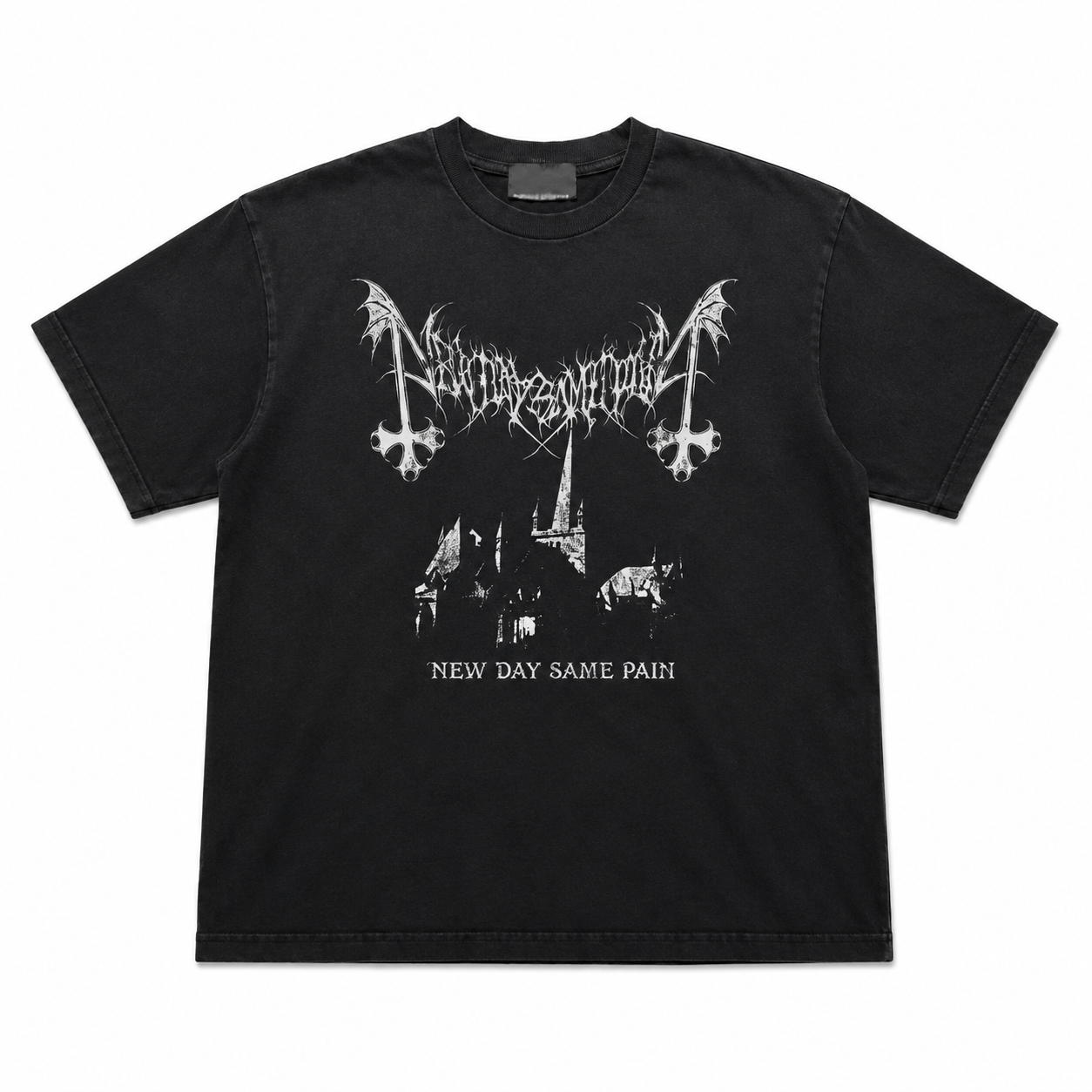 NEW DAY SAME PAIN FUNERAL TEE