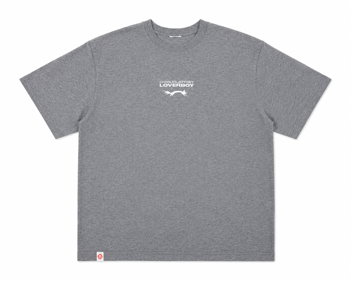 Charles Jeffrey LOVERBOY Gray Logo T-shirt