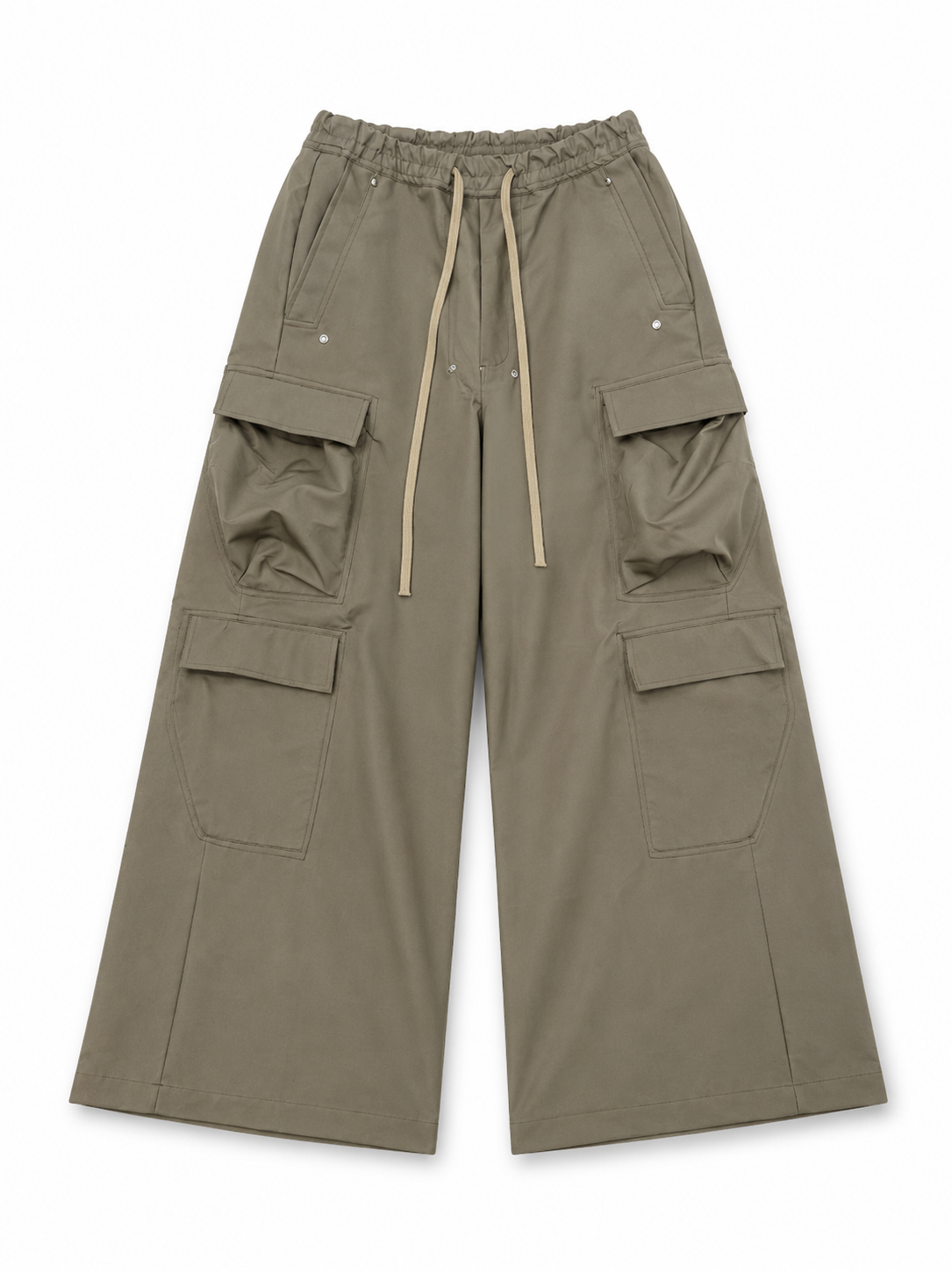 MNML RAVE DOUBLE CARGO PANTS OLIVE