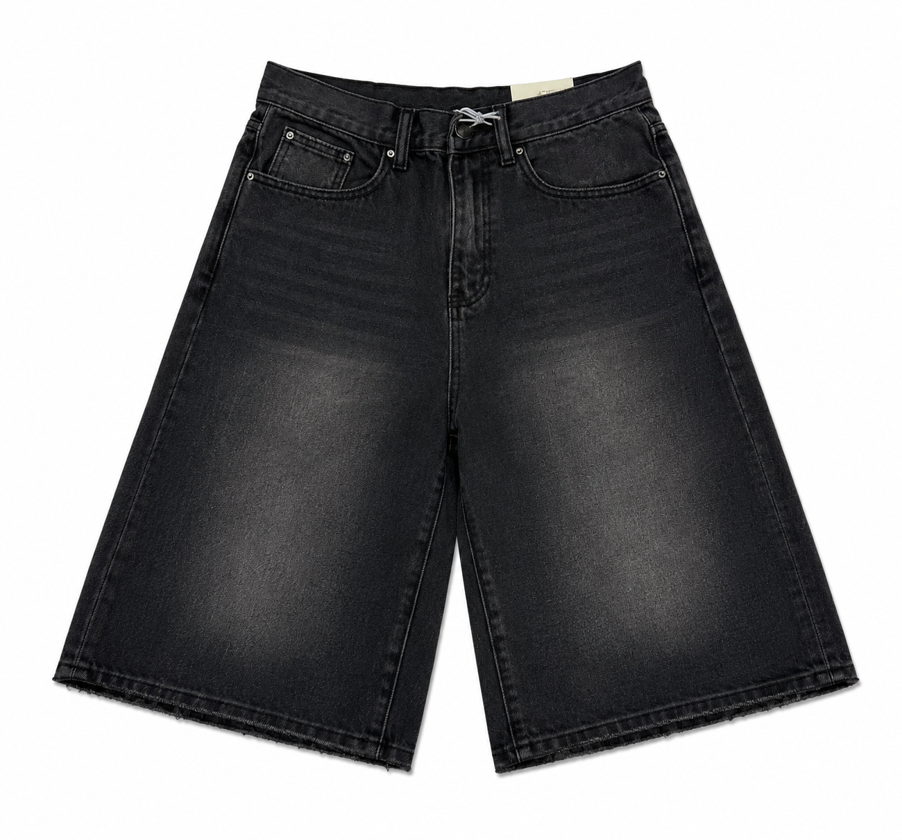 MNML Ultra Baggy Denim Shorts Black