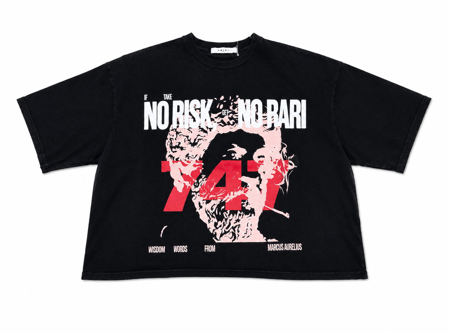 MNML No Risk No Rari Print Tee