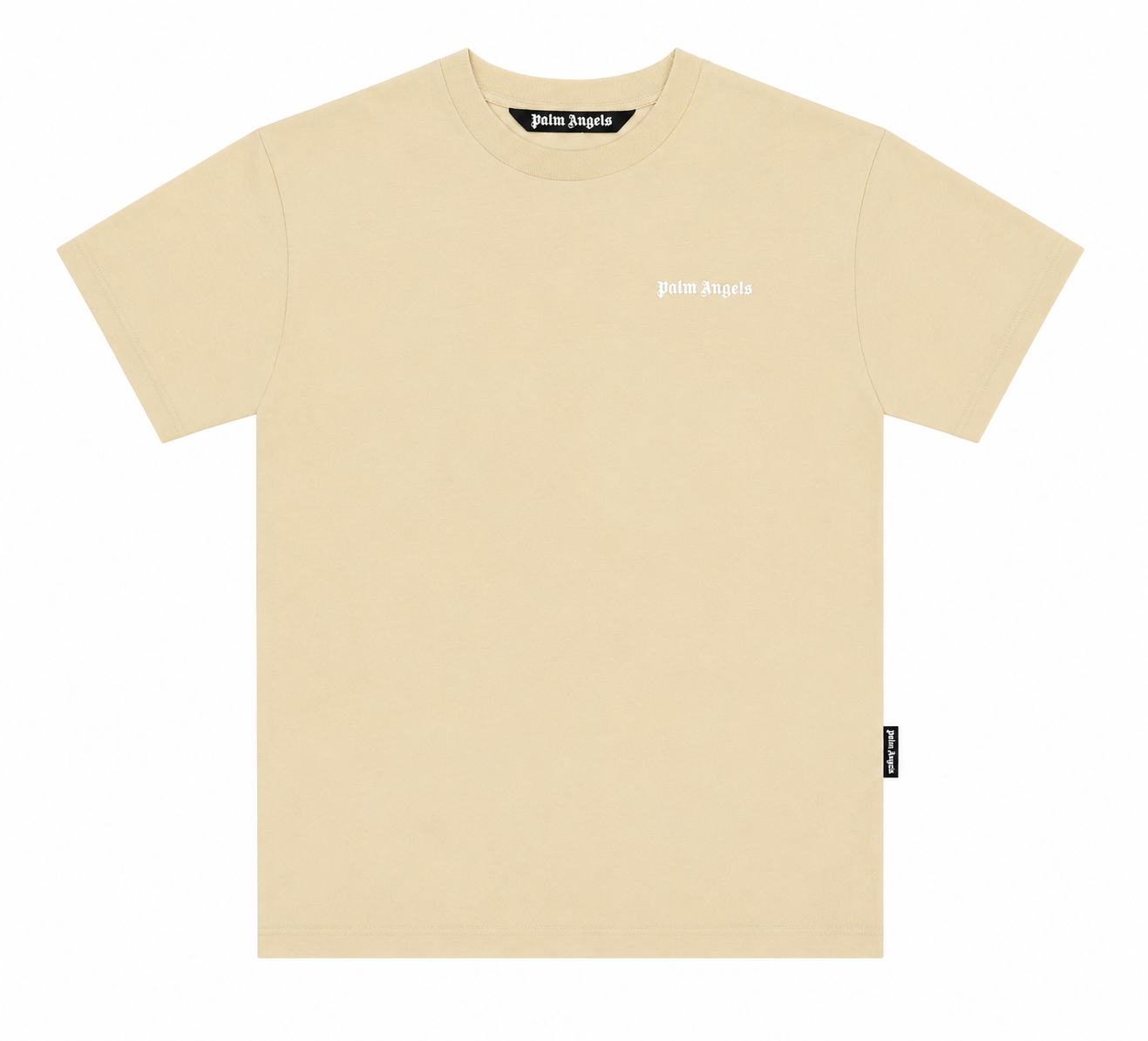 PALM ANGELS CLASSIC LOGO T-SHIRT BEige