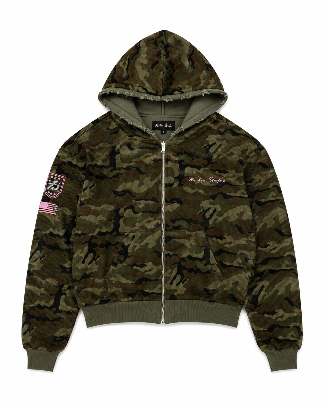 THIRTEEN STUDIOS MILITANT REVERSIBLE HOODIE