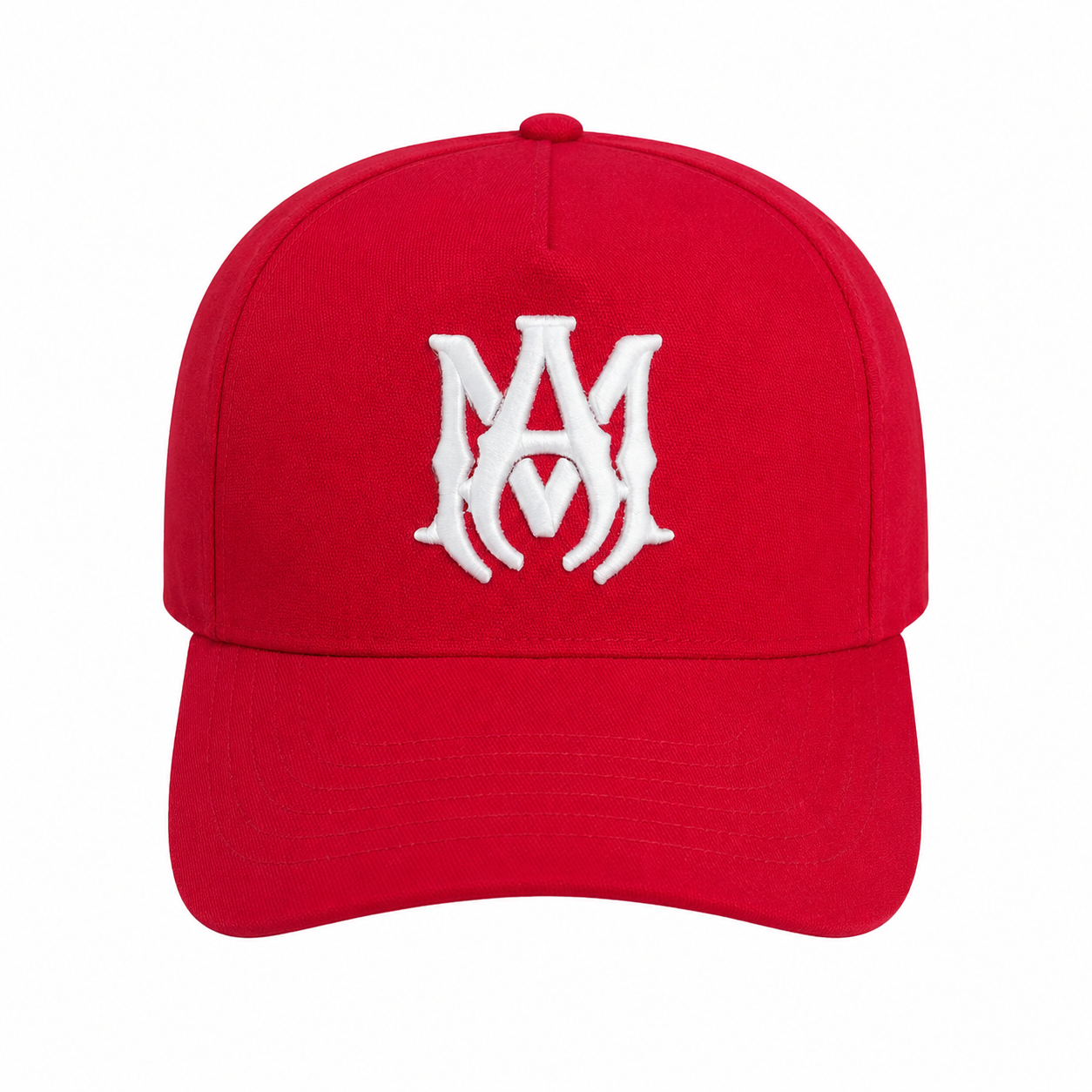 AMIRI MA Full Canvas Hat Red/White