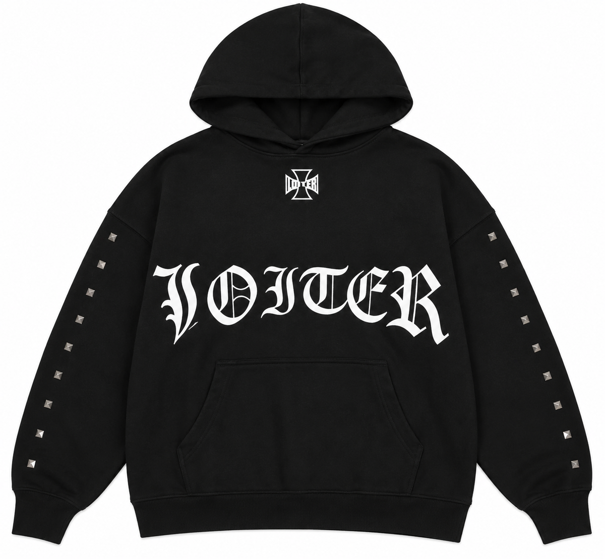 Loiter Bike Hoodie Black