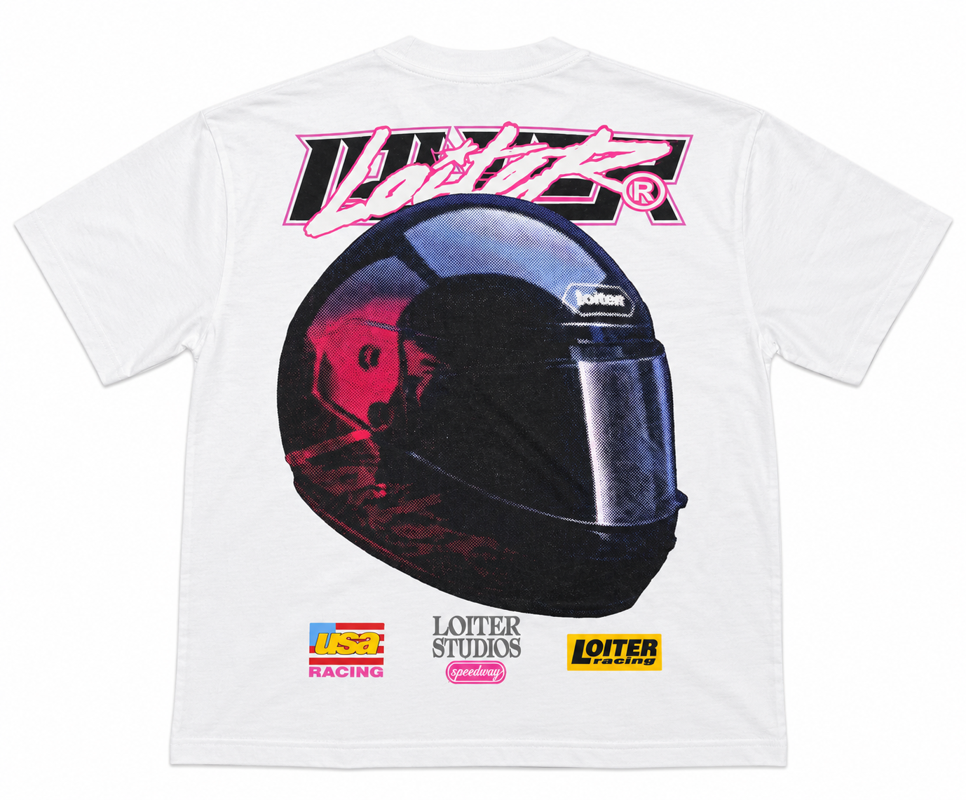 Loiter Motosport Shirt White