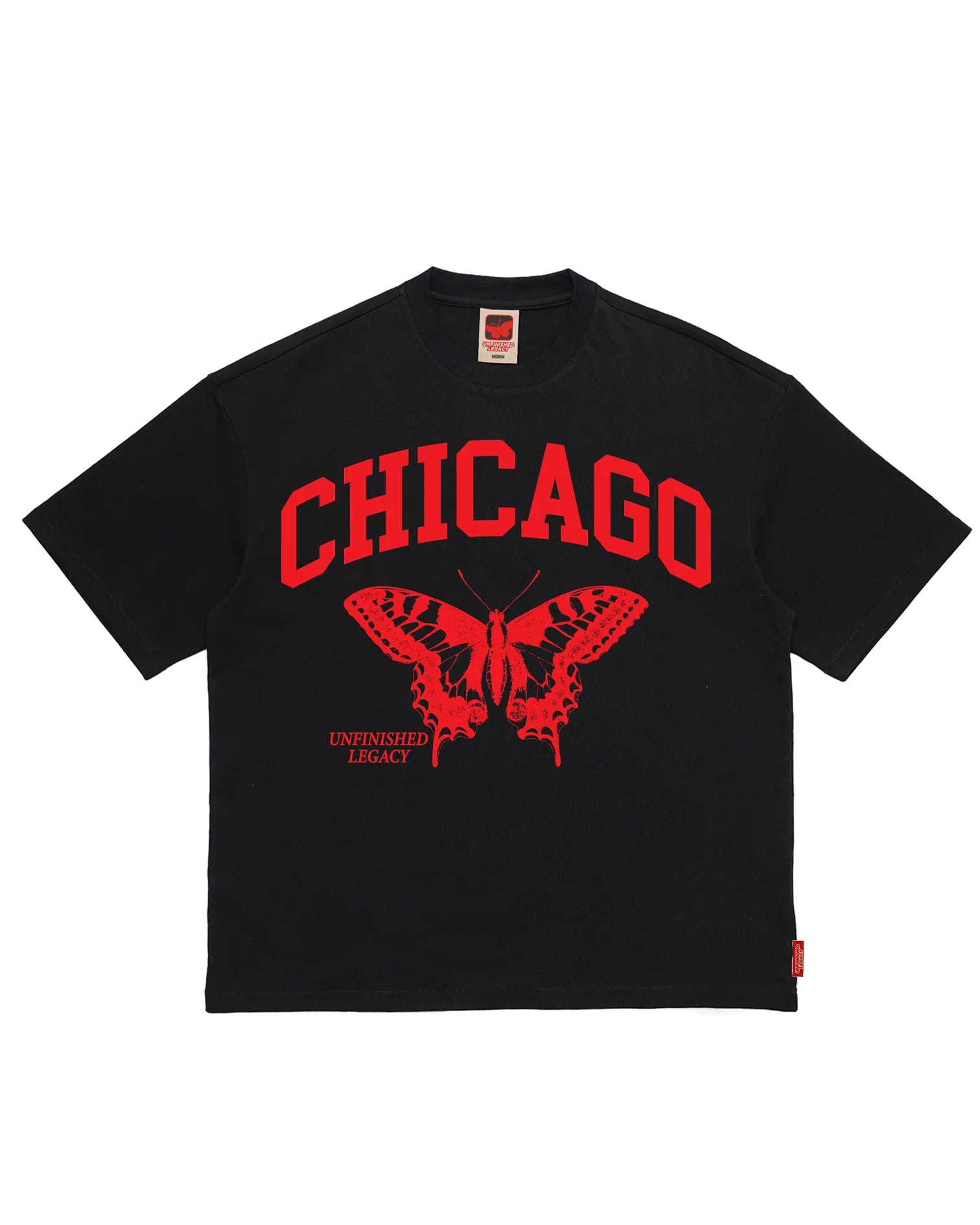 UNFINISHED LEGACY | CHICAGO, BLACK TEE