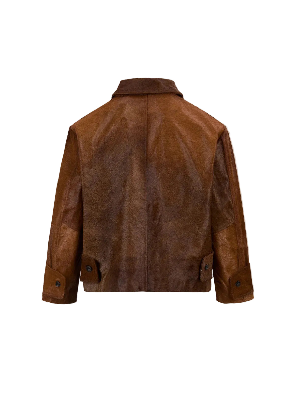 Found Cowhide Jacket in brown