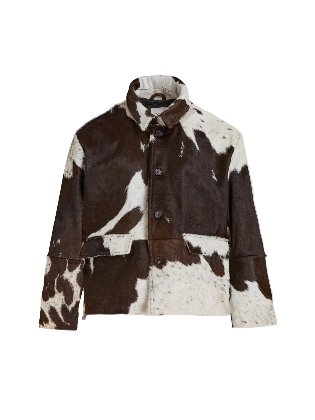 Found Cowhide Prairie Utility Jacket multi brown