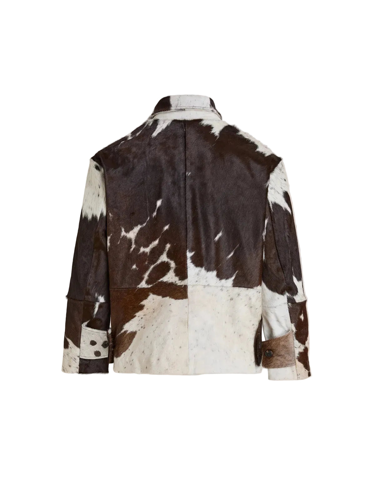 Found Cowhide Prairie Utility Jacket multi brown
