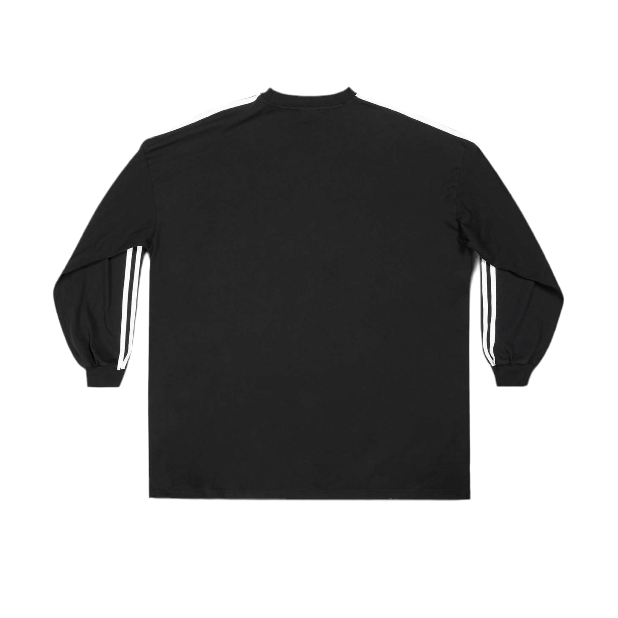 BALENCIAGA X Adidas Oversized Striped Logo-Print Cotton Jersey T-Shirt