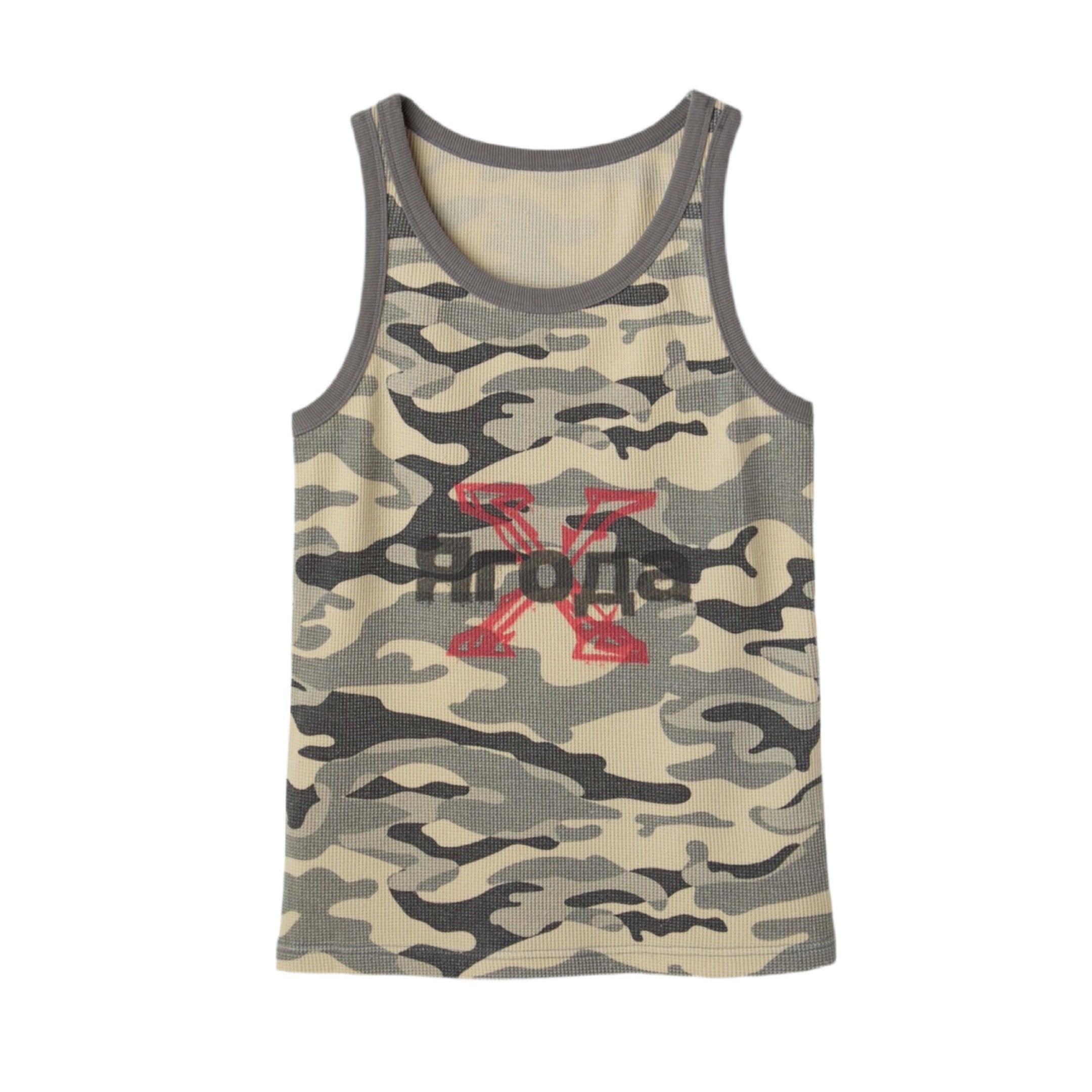 GV GALLERY RASPBERRY HILLS WAFFLE SNOW TANK