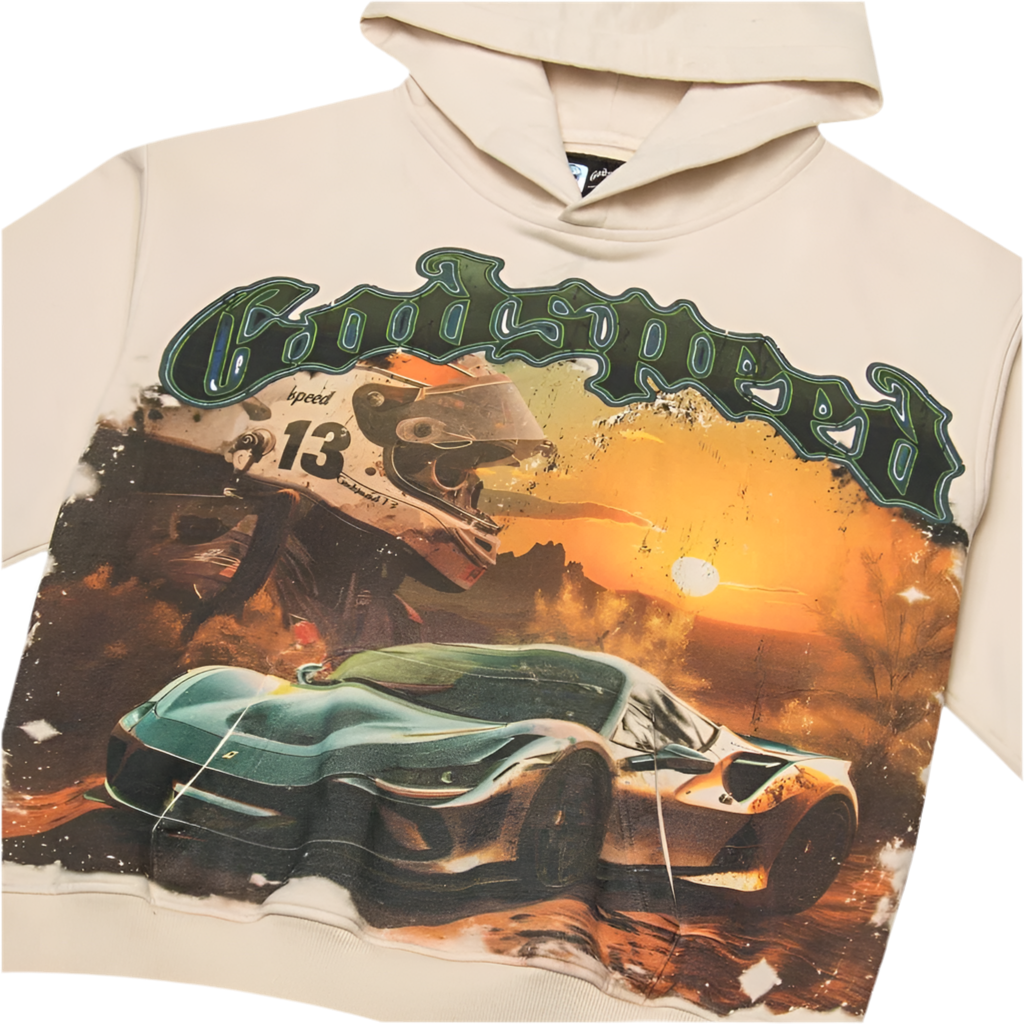 GODSPEED SUNSET DRIFT HOODIE BONE