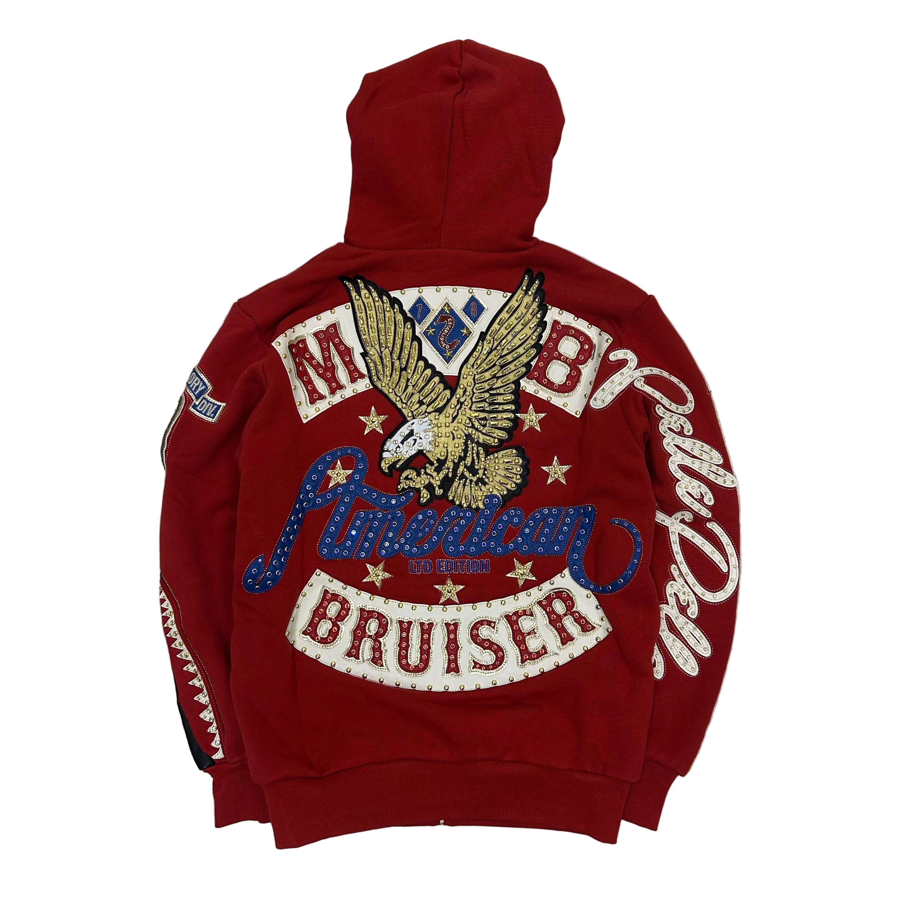 Pelle Pelle Bruiser Set in Red