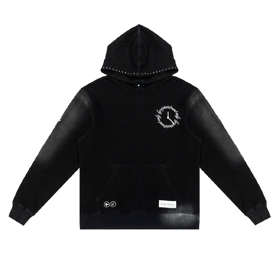 BY APPT ONLY OBSIDIAN VINTAGE WASH HOODIE