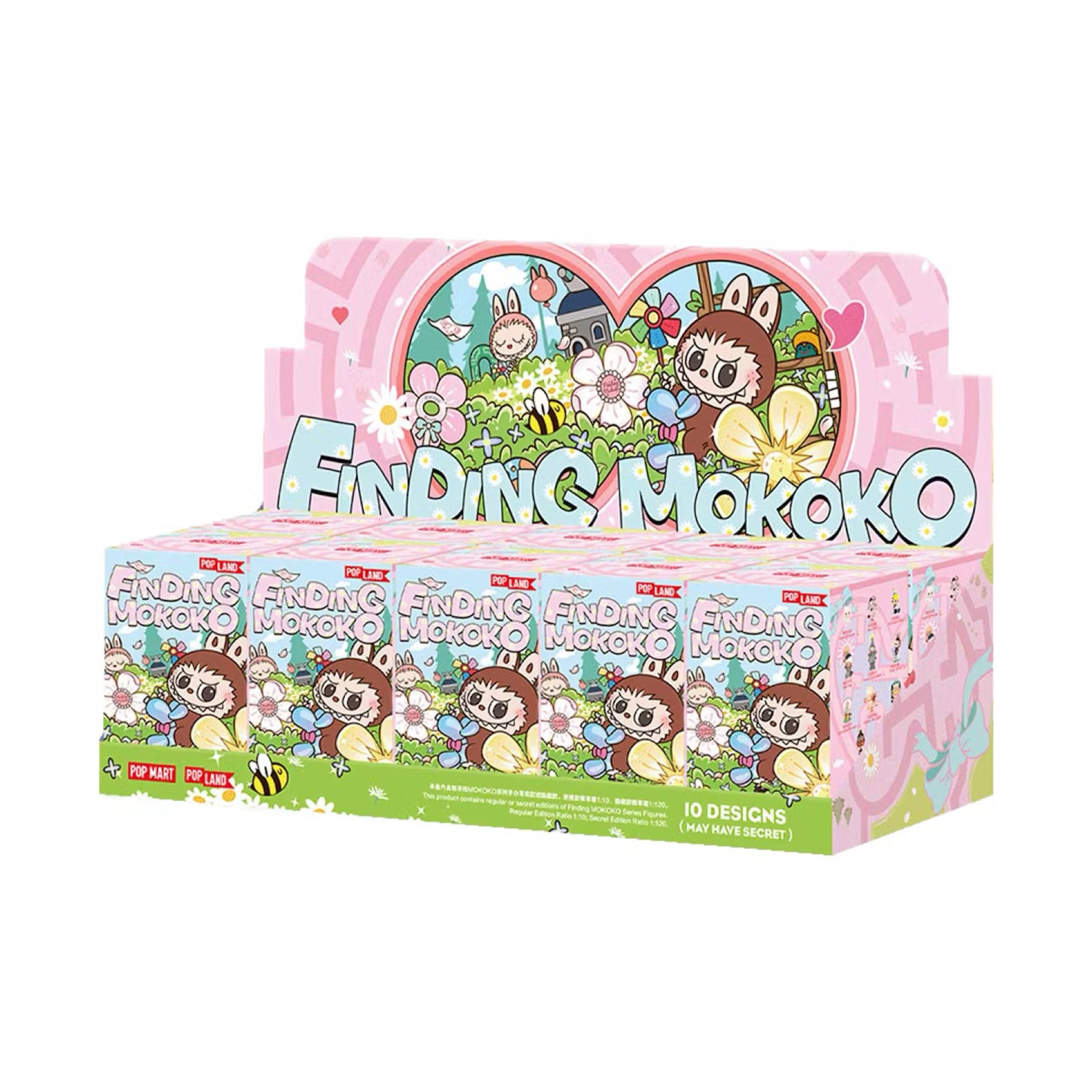 Pop Mart| Labubu The Monsters Finding Mokoko Series Figures Single Blind Box