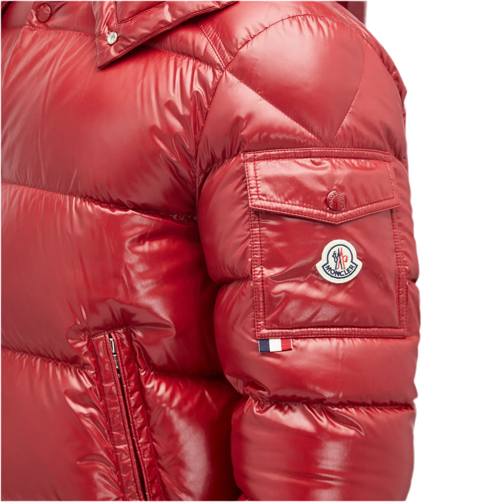 MONCLER MALJASSET BOMBER RED
