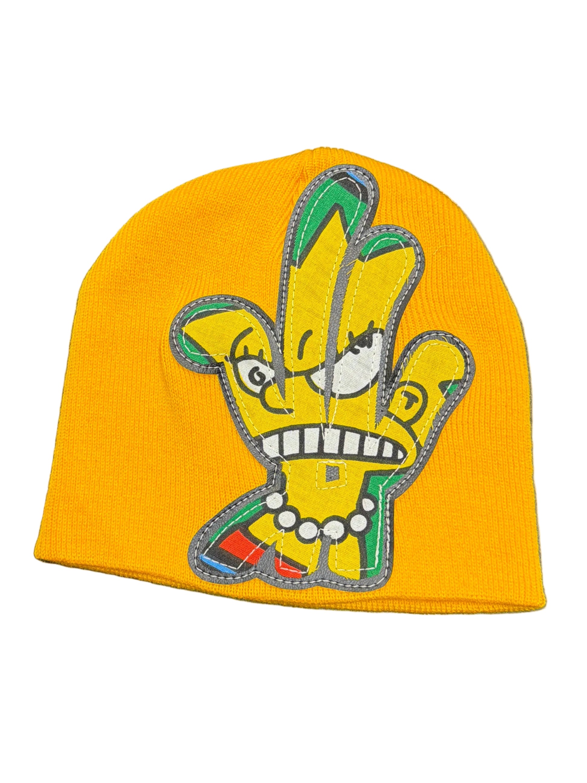 YKWYK COMIC BEANIE YELLOW
