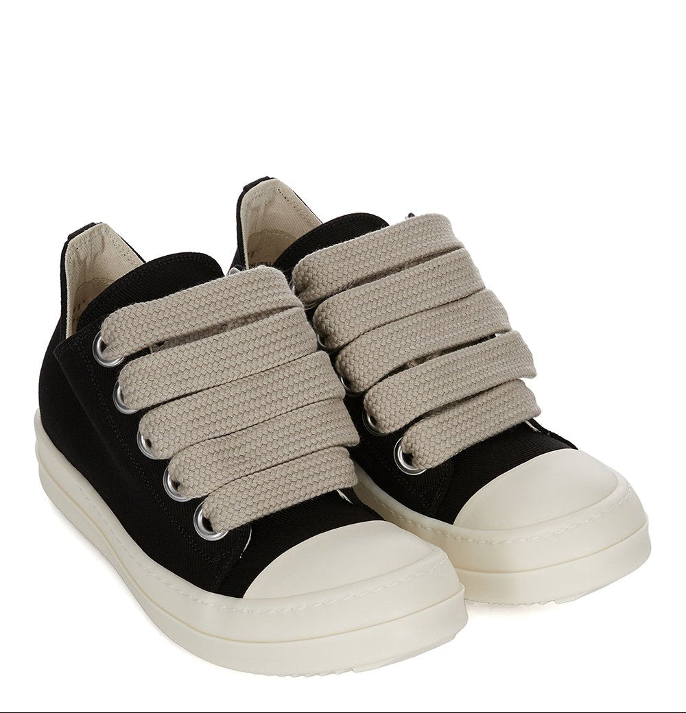 RICK OWENS DRKSHDW CONCORDIANS JUMBOLACE LOW BLACK