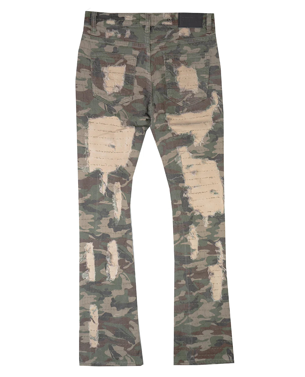 GFTD LA STACKED FLAIR JEANS OG CAMO  MIKE