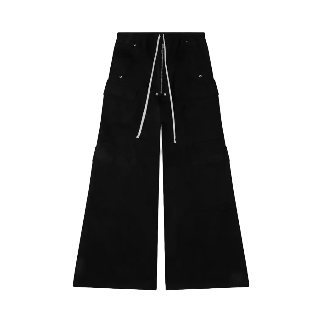 Rick Owens DRKSHDW Double Cargo Jumbo Belas Pants Black