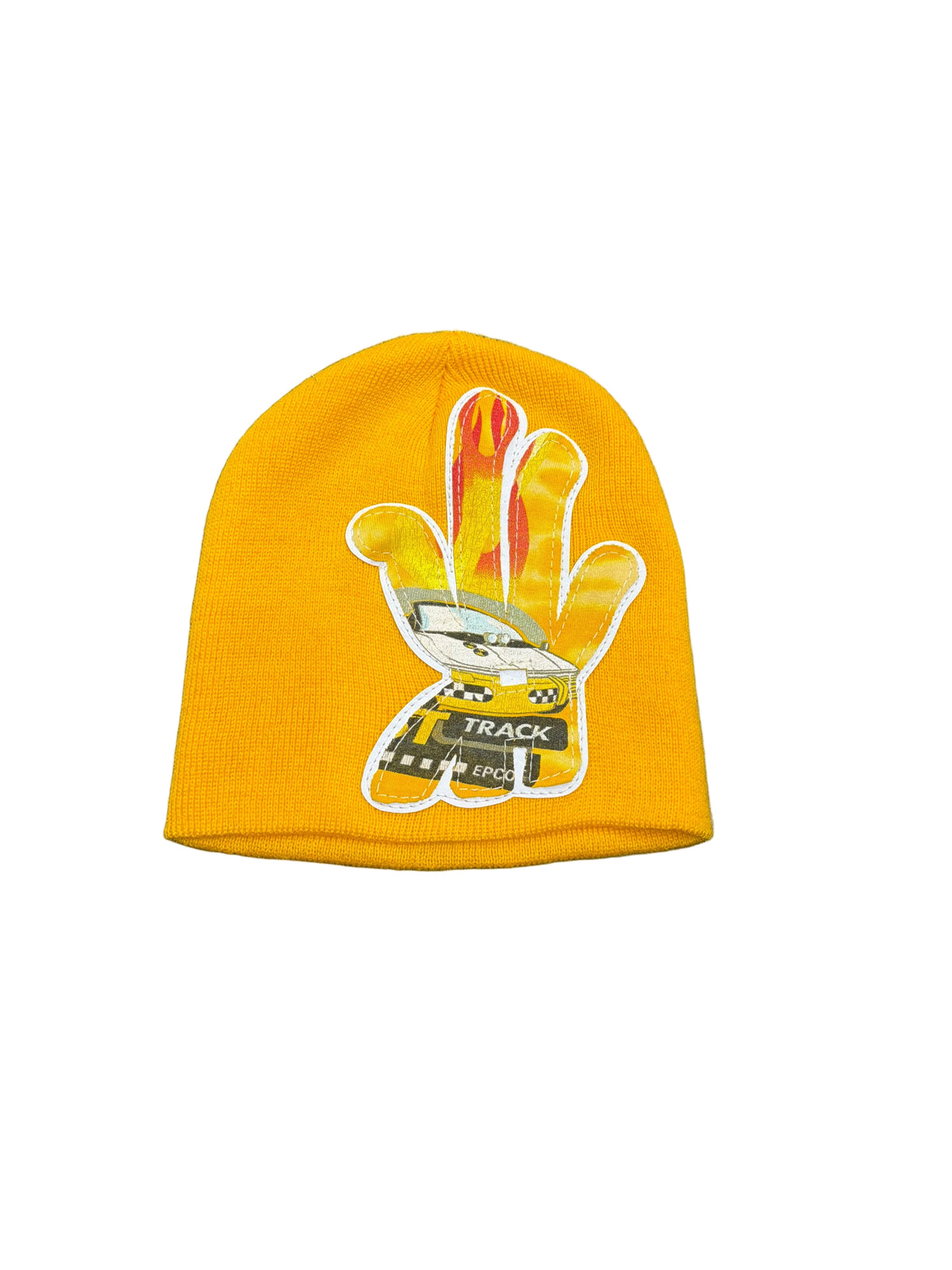 YKWYK Yellow comic BEANIE