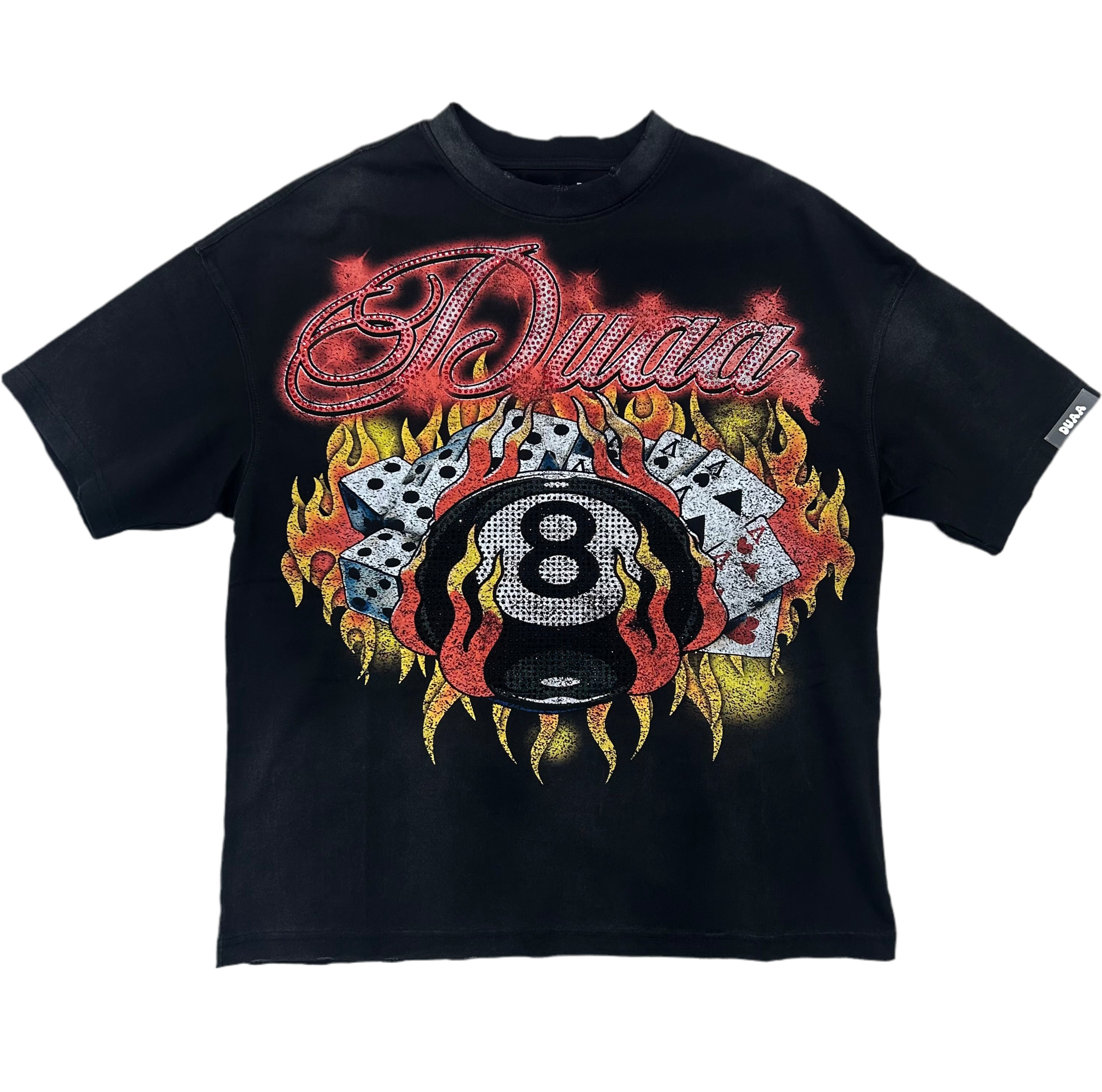 DUAA | RISK BLK TEE SHIRT