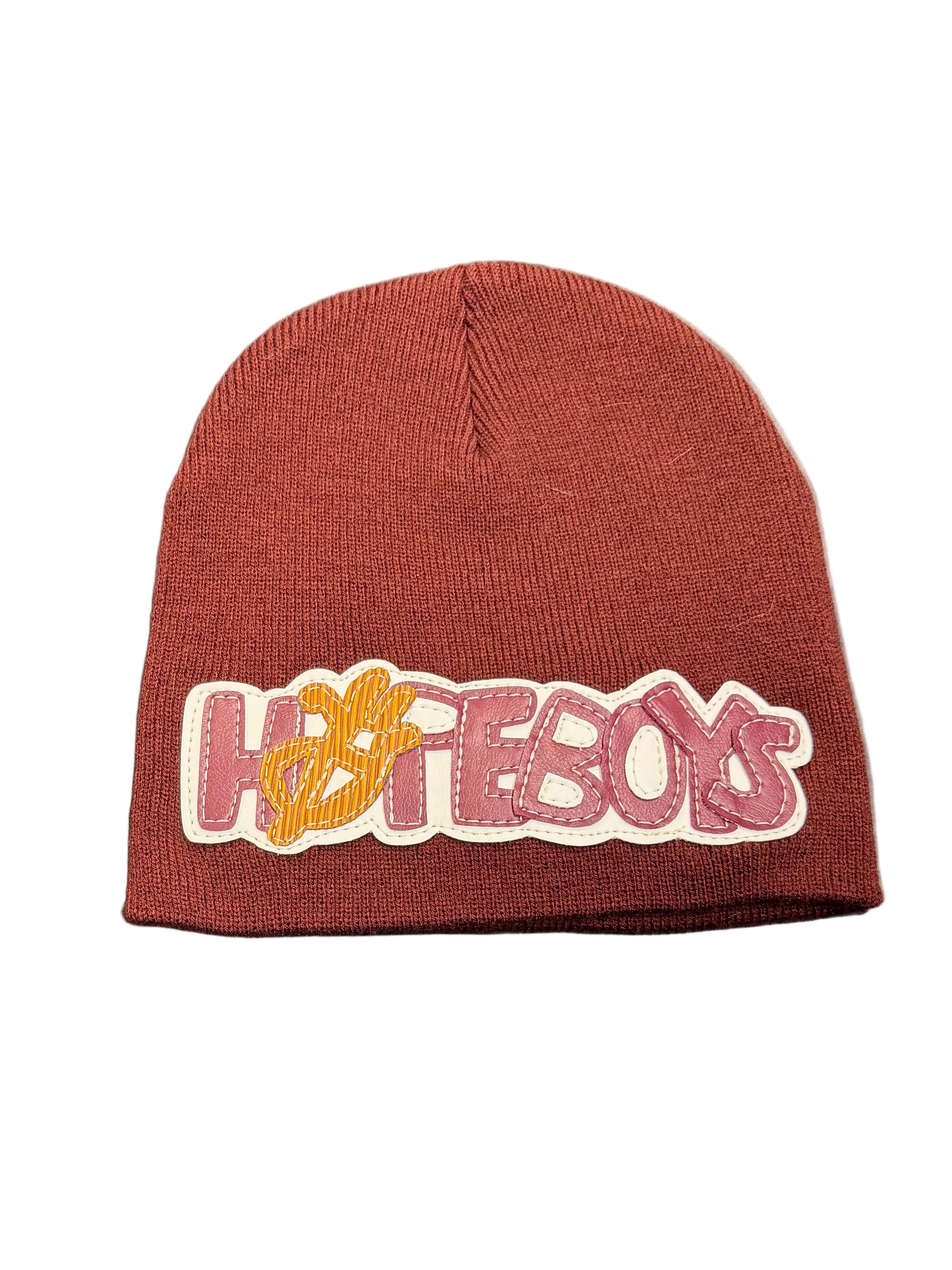 YKWYK x HYPEBOYS BEANIE Maroon
