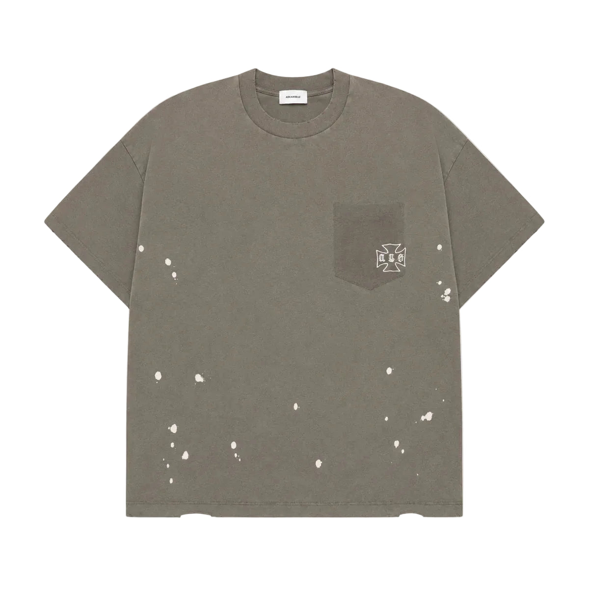 ASKYURSELF STAINED POCKET T Vintage Brown