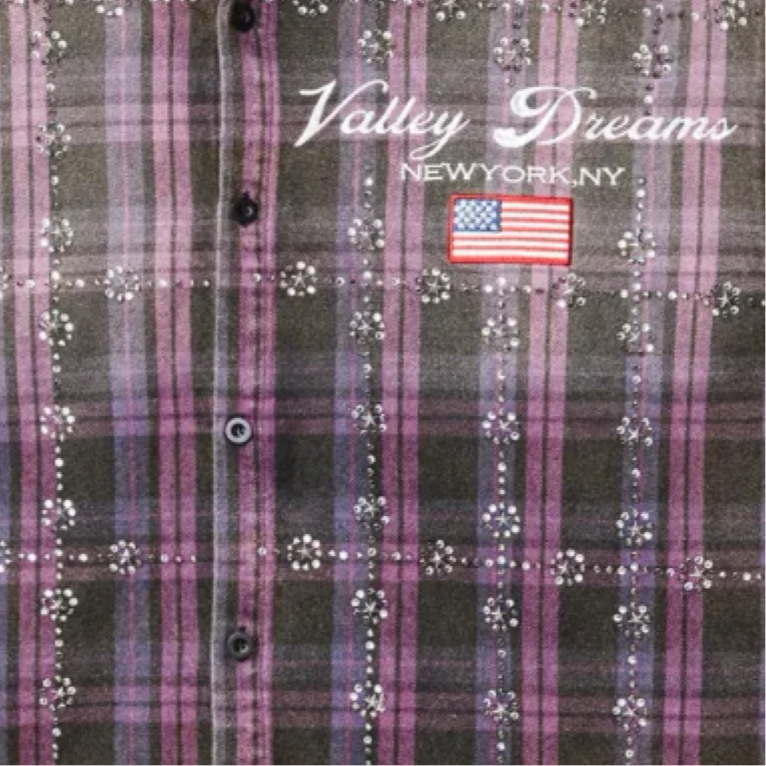 Vale Forever Purple Rain Flannel