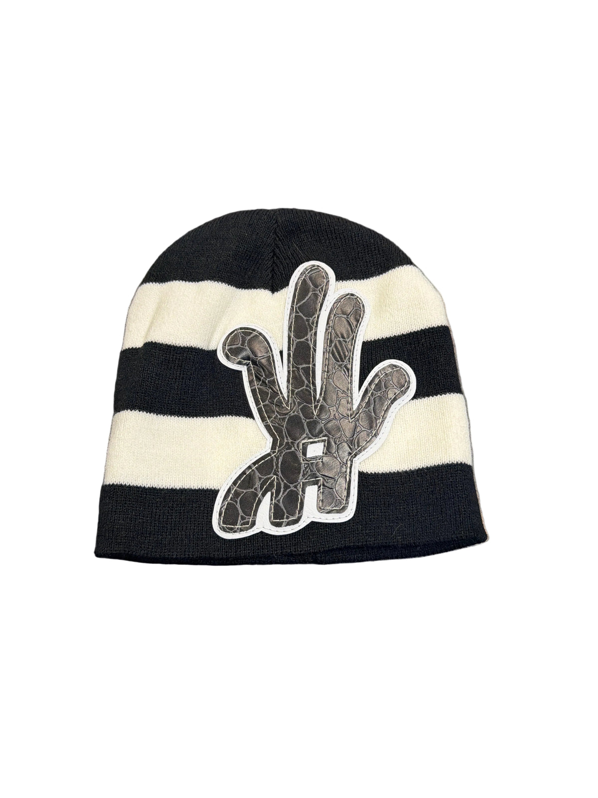 YKWYK Striped BEANIE