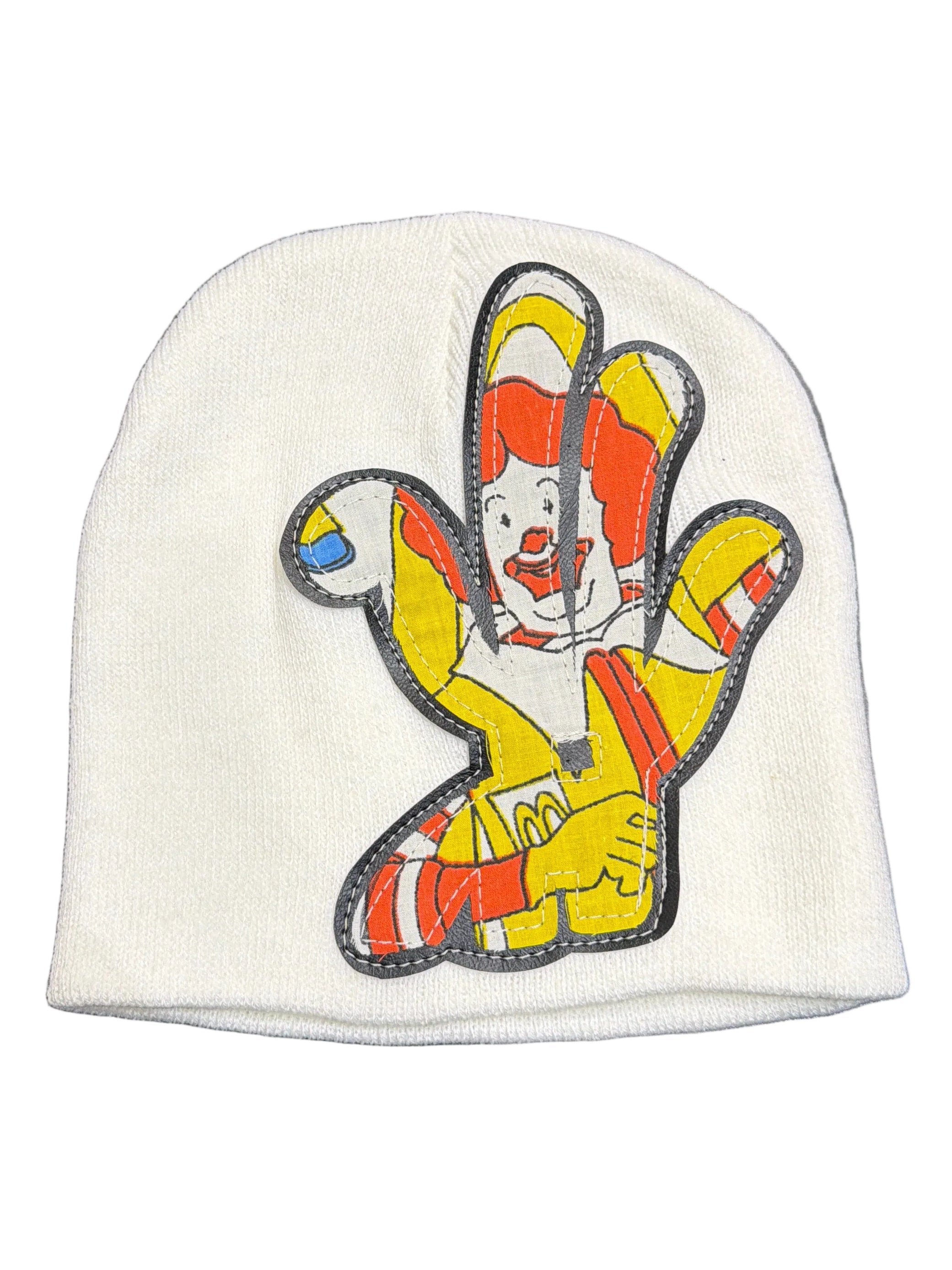 YKWYK COMIC BEANIE WHITE