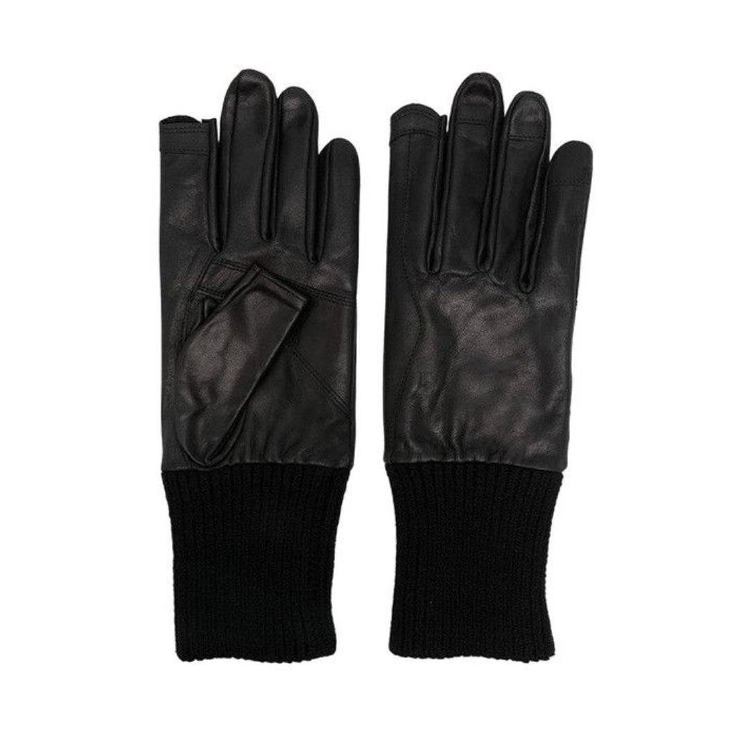 RICK OWENS SHORT RIBCUFF GLOVES