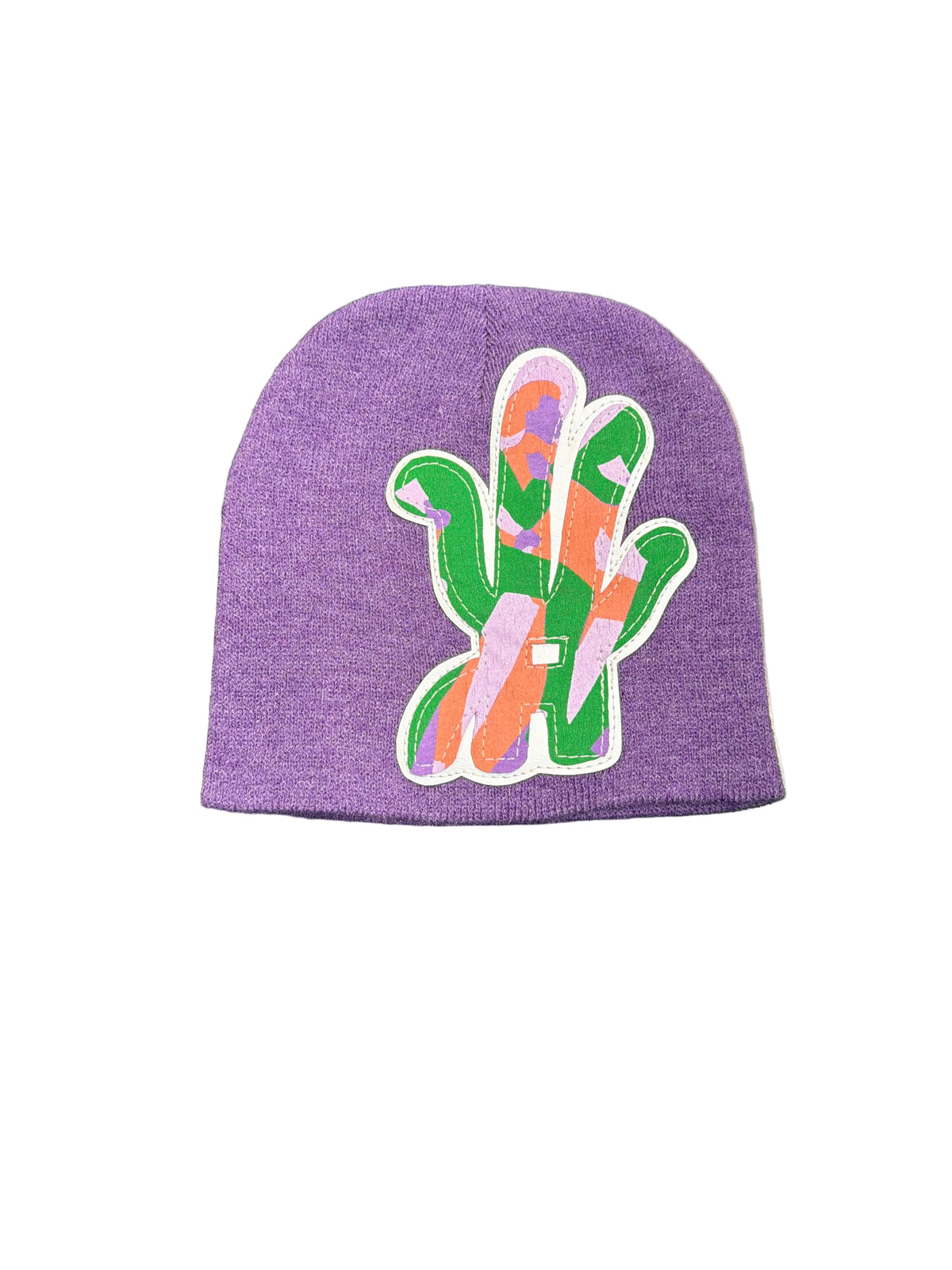 YKWYK Purple Comic Patch BEANIE