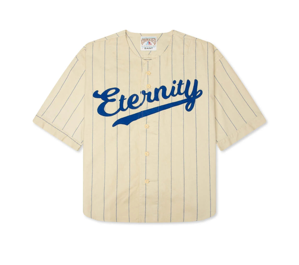 SAINT Mxxxxxx Eternity Baseball Jersey White