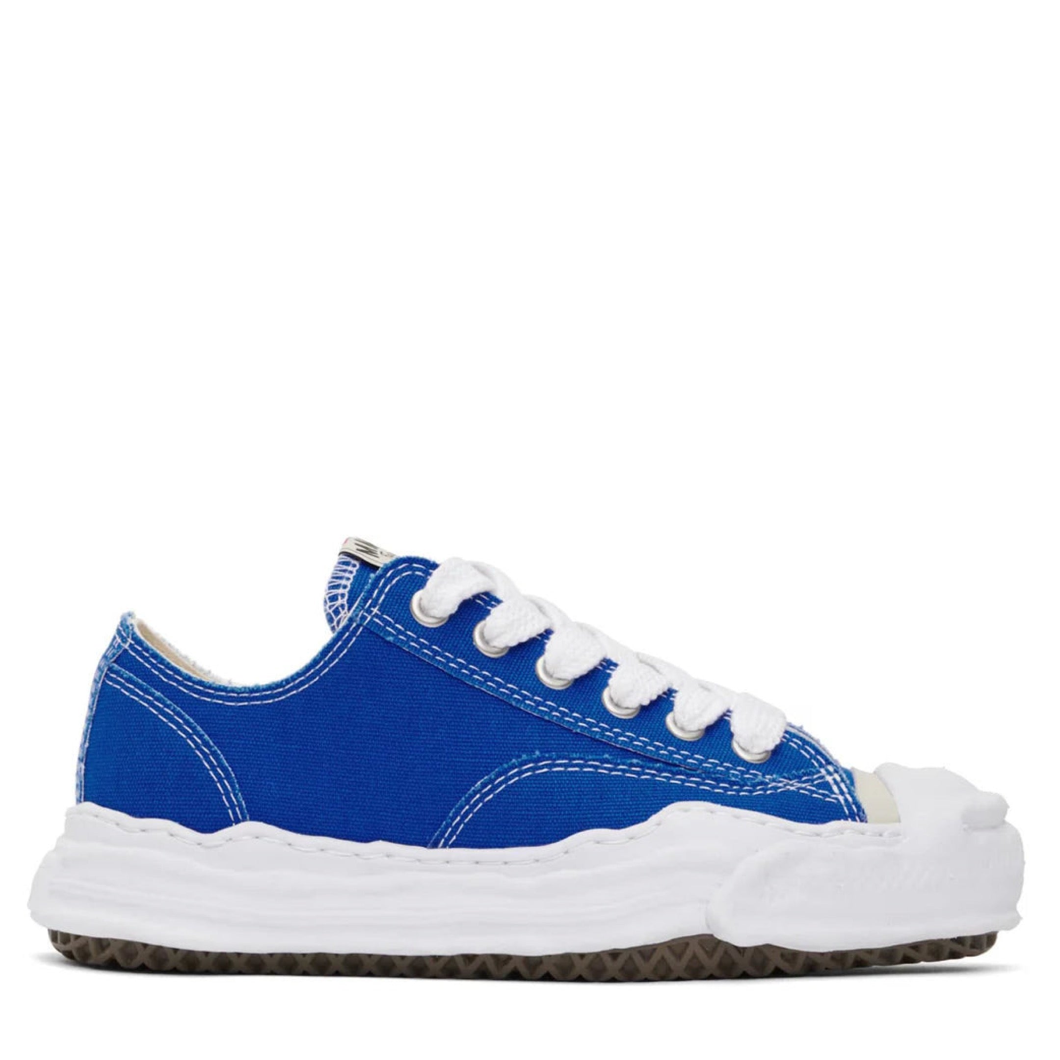 Maison Mihara Yasuhiro | Hank OG Sole Canvas Low CL Blue